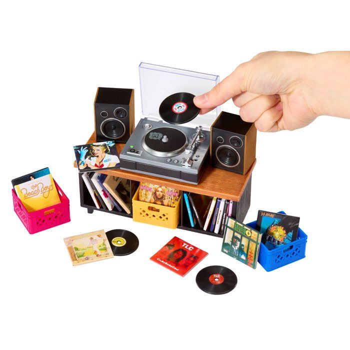 Miniverse 254249-EUC-MGAs - Real Music Record Players in PDQ Tray