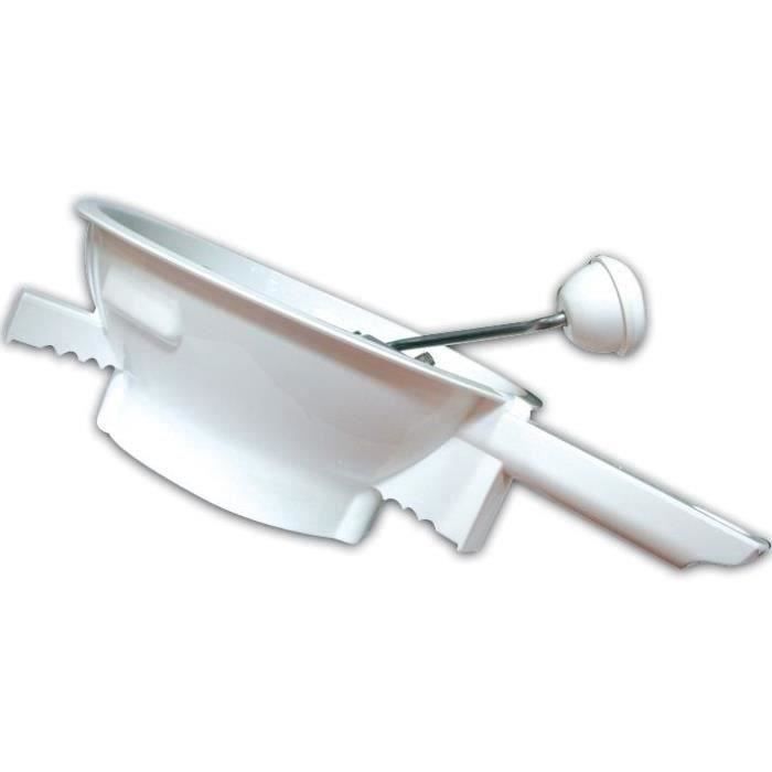 Moulin à légumes en plastique - grille en inox n°2