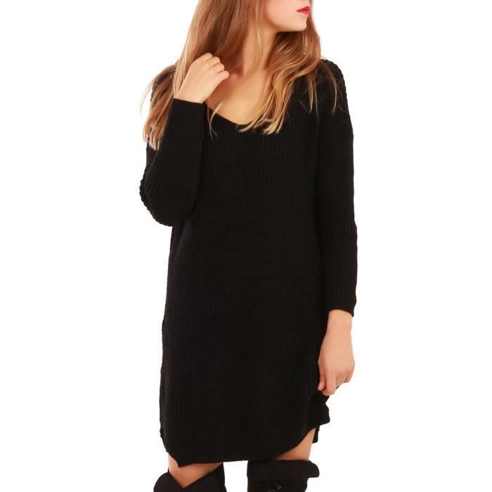 robe pull noir