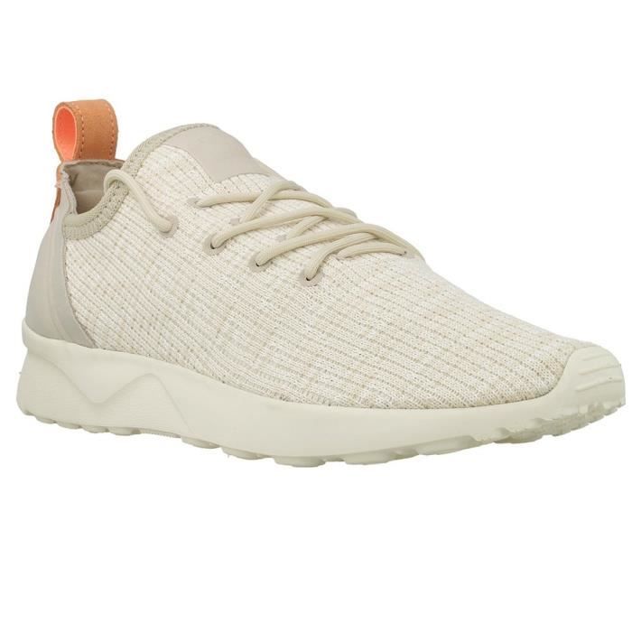 zx flux adidas beige