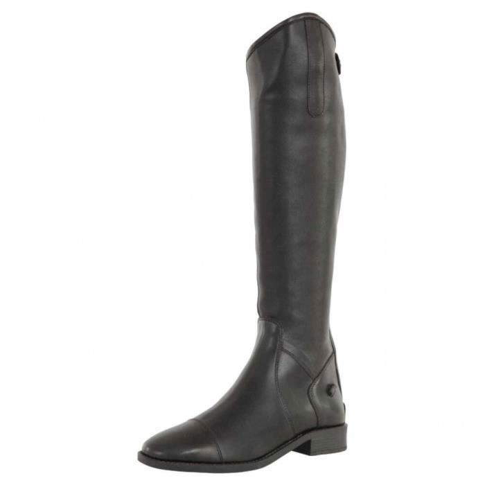 Bottes déquitation imitation cuir Premiere Chesta - noir/noir