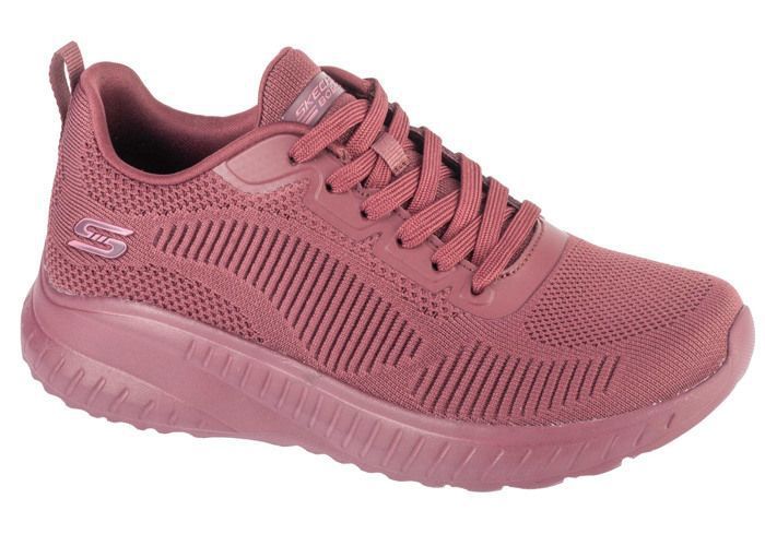 Skechers Baskets Femme - Violet - Skechers Bobs Squad Chaos - Face Off