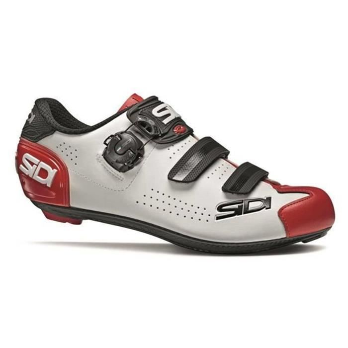 Chaussures de cyclisme Sidi Alba 2 - blanc/noir/rouge - 39