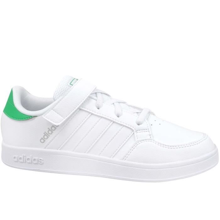 Adidas Baskets Breaknet K Blanc - ADIDAS - Mixte/Enfant - Lacets - Synthétique