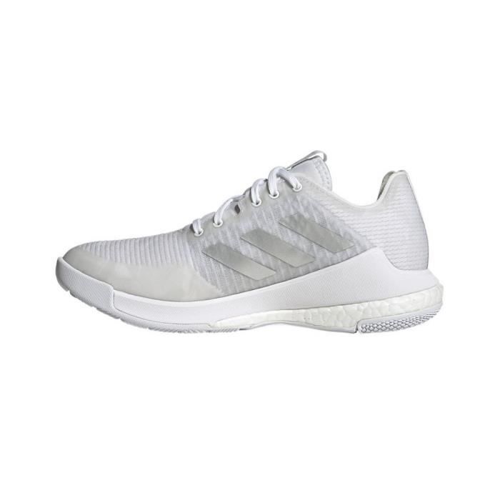 chaussures de volleyball adidas crazyflight blanc pour femme/adulte