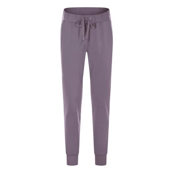 Pantalon Jogging Femme Coton Pantalon De Sport Large Bas De