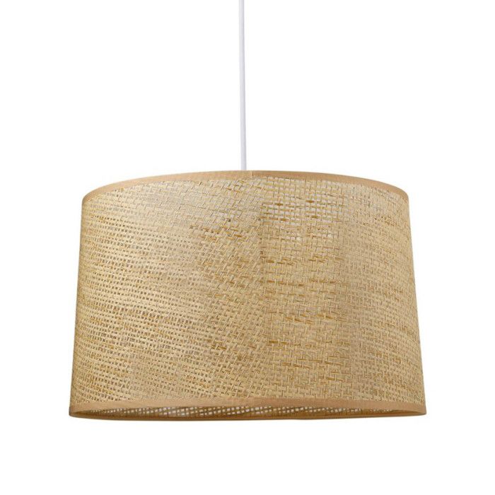 Suspension D35 naturelle effet rotin Ostaria