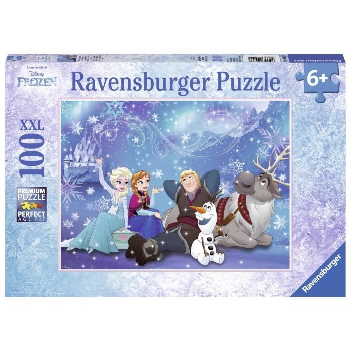 Puzzle La Reine des Neiges Magie de Glace 100 pièces - Ravensburger ...