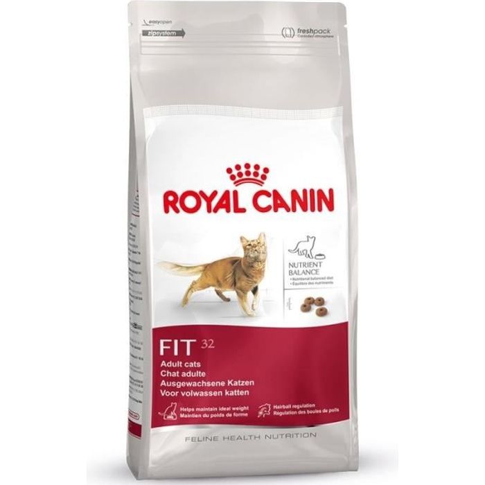 Croquettes pour chat Fit 32 - Sac de 10kg
