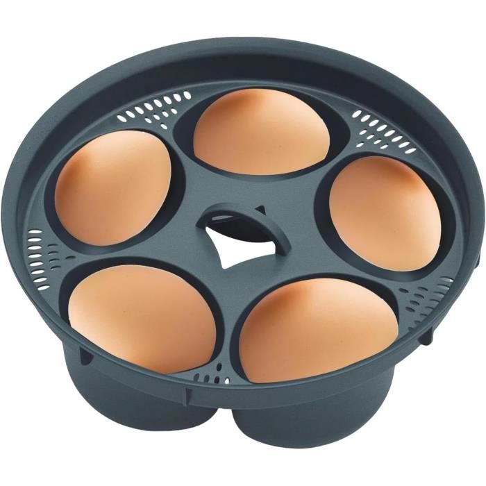 Cuiseur À Oeufs En Silicone Remplacement Portable 3 Trous Résistant À