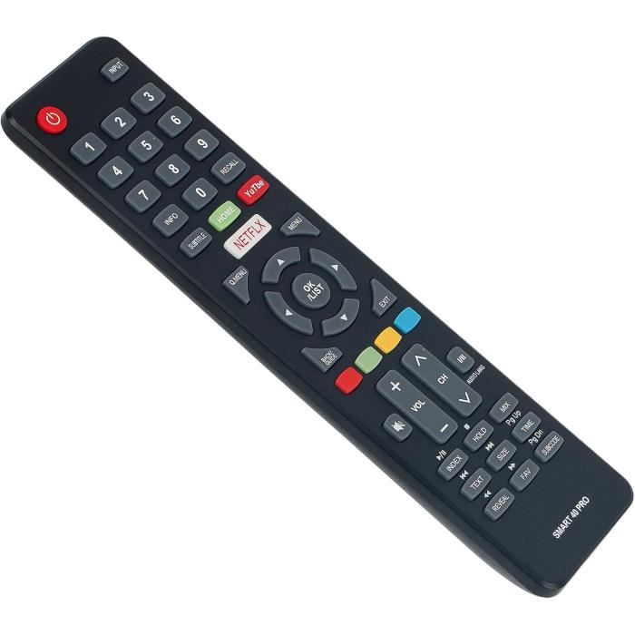 VINABTY SMART 40 PRO Replacement Remote Control for DYON HD Smart TV