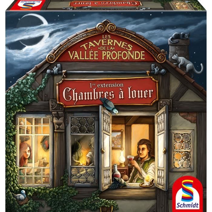 Schmidt Spiele Les Tavernes de la Vallée Profonde - Jeu de société - Extension