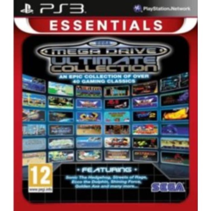 Sega Mega Drive Ultimate Collection Essentials Ps3 - vue 2