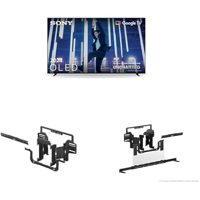 Téléviseur OLED - Sony - BRAVIA 8 - 65 Pouces - 4K HDR - Google Smart TV - Support Mural Pivotant