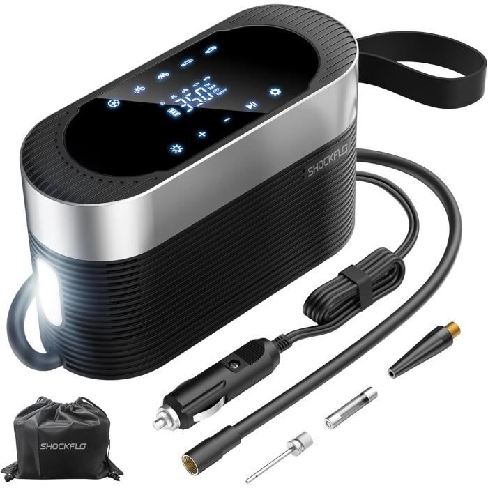 Compresseur D'Air Portable 12V 150PSI - Gonfleur Pneus Voiture - Robustesse Et Praticité