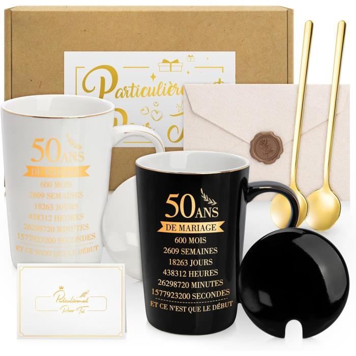 Coffret Cadeau Pour 50 Ans De Mariage