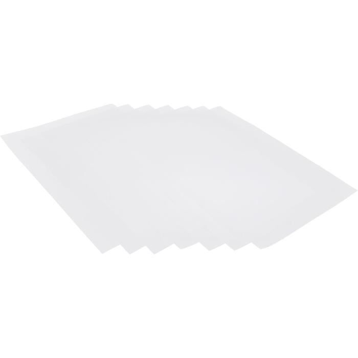 Operitacx 50 Feuilles De Papier Calque Format A4 Papier Calque Pour Artistes Papier Calque Blanc