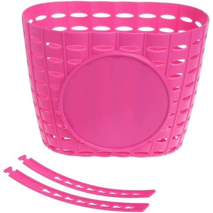 Panier de vélo amovible à suspene en plastique pour enfant 22 x 22 x 14