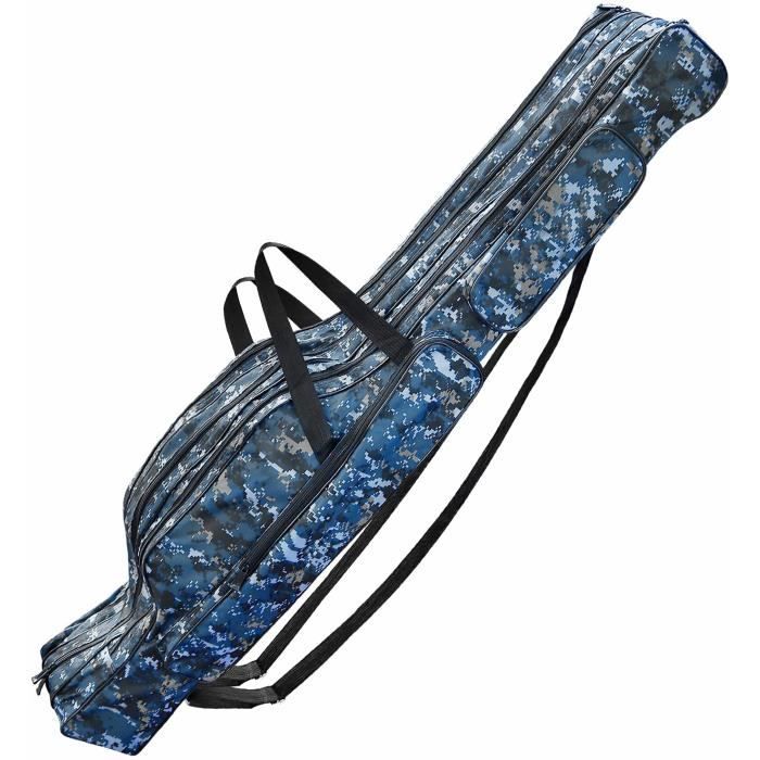 Sac De Pêche 150 Cm à 3 Couches - Tissu Oxford 600D Imperméable, Avec Bandoulière Réglable - 7