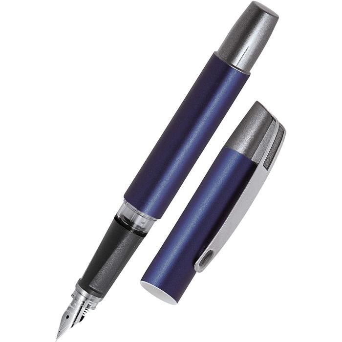 Stylo Plume Online College Loutre - Plume Medium Ergonomique | Pour école Et Bureau | Rechargeable Cartouches Standard