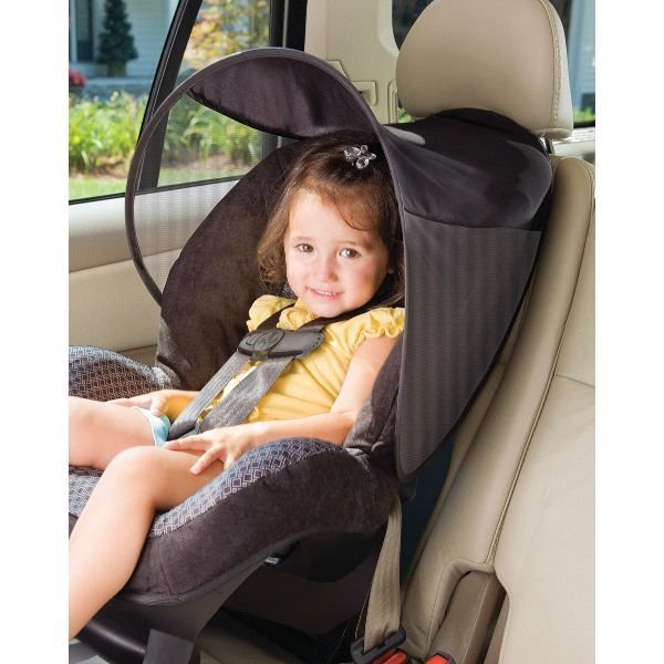 Vine Summer Infant PARE SOLEIL POUSSETTE Pare soleil poussette pour Protection Pluie et Vent nouveau-né pour siège auto sommeil et pare-soleil inclus Auvent fleurs fraîches 