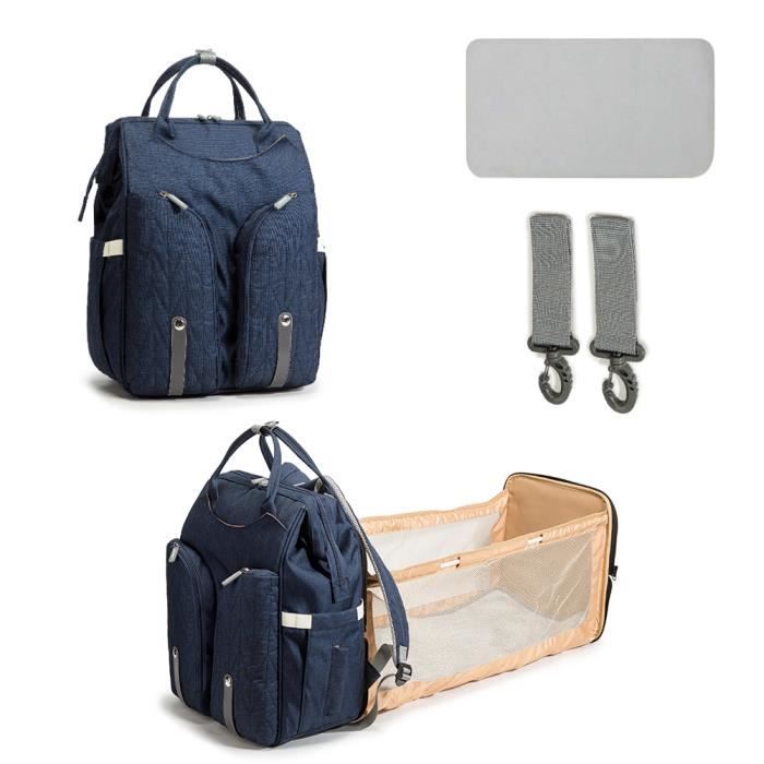 Sacs A Langer Pour Bebe Protable Pliable Lit Bebe Sacs A Dos A Langer Grand Capacite Multifonction Sac A Couches Bleu Cdiscount Pret A Porter Sacs A Langer Pour Bebe Protable Pliable Lit Bebe Sacs A Dos A Langer Grand Capacite Multifonction Sac A Couches Bleu Cdiscount Pret A Porter