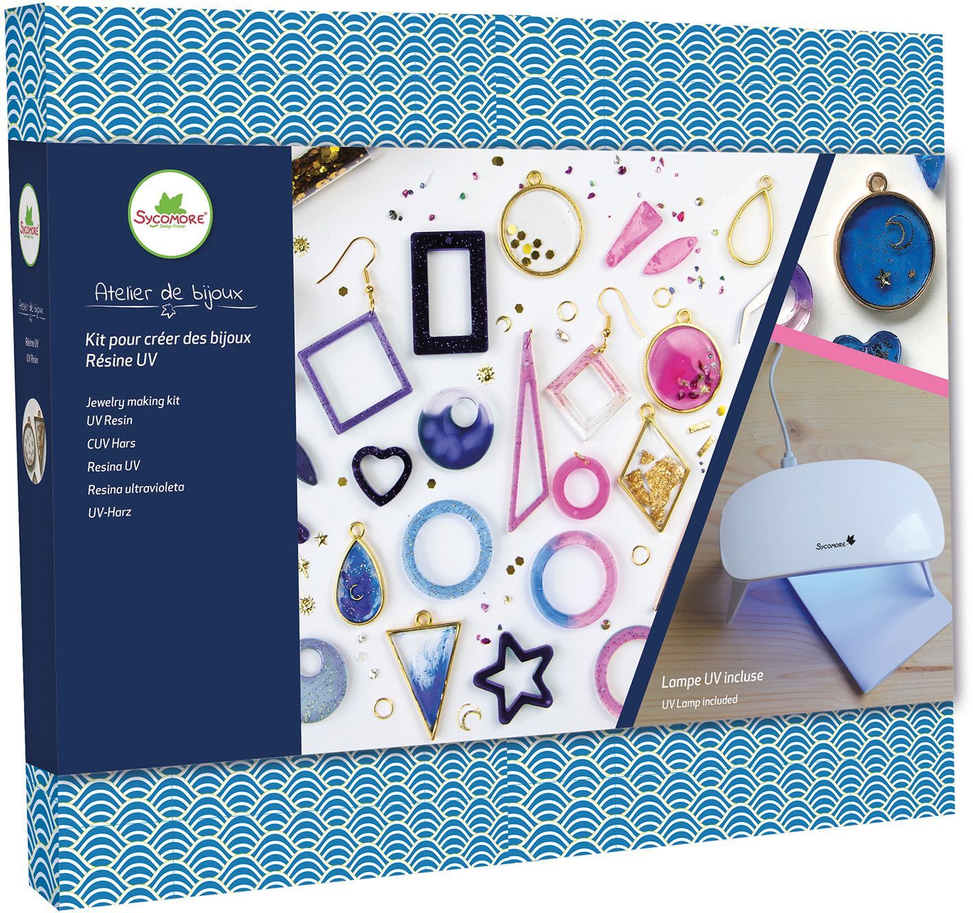 Atelier de bijoux - SYCOMORE - Bijoux en résine UV - Dès 12 ans