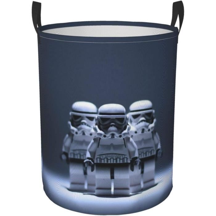 Grand Panier à Linge Rond Avec Poignées, Motif Drapeau Des îles Turques Et Caïques, Idéal Pour