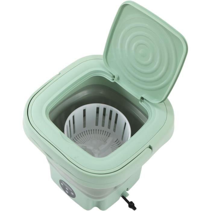 Mini Machine Laver Pliable Seau Voyage Mini Laveuse Pliable - Machine à Laver Portable Pour Petits Espaces Mini Lave Linge Pliable
