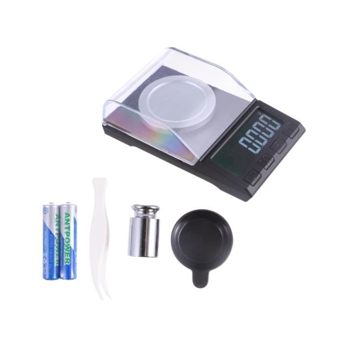 Mini Balance Numérique de Précision 200g x 0.01g,pour Bijoux en Or et