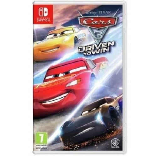 Jeu - Warner Bros. - Cars 3: Driven to Win - Nintendo Switch - Course - PEGI 7+