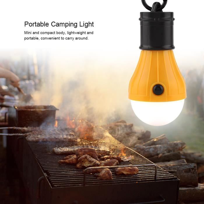 ampoule suspendue pour tente mini lampe portative de lampe de camping de pêche extérieure de lanterne suspendue d ys002