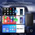 Android Ai Box filaire à l'adaptateur CarPlay sans fil Android auto pour voiture universelle Netflix YouTube lecteur vidéo multimédi-1
