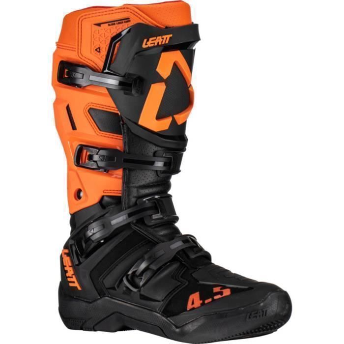 Botte moto sale orange