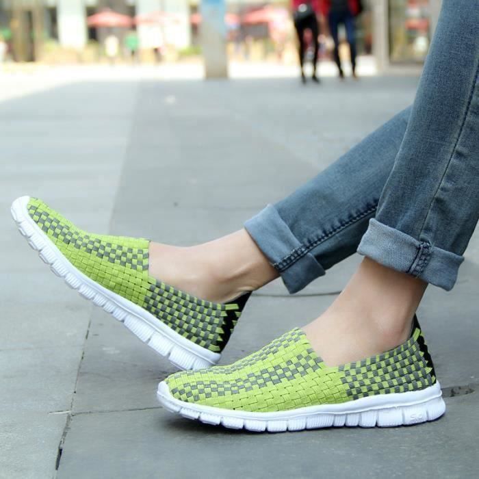 Chaussures tressées homme sales