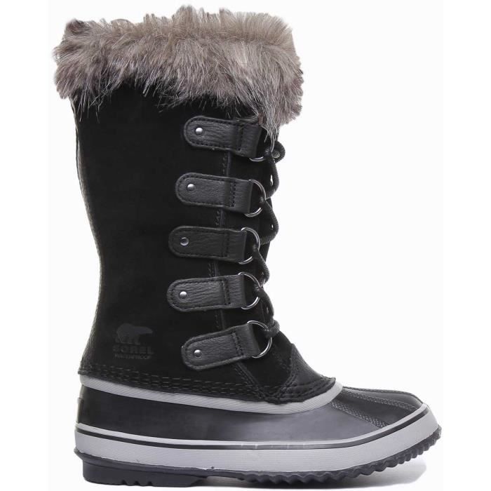 Botte de randonnee femme SOREL Joan of Arctic Impermeable Noir Cdiscount Sport