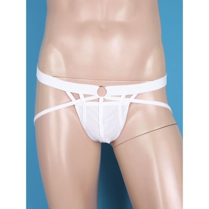 Slip String Homme Tanga Taille Basse - En élasthanne Extensible, Pour Tous Les Jours Ou Le Sport