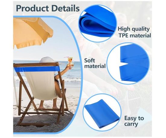 BOULESENM 6 Bandes élastiques TPE Pour Chaises TDAH – 0,4/0,6 Mm, Soulage Le Stress, Améliore La Concentration