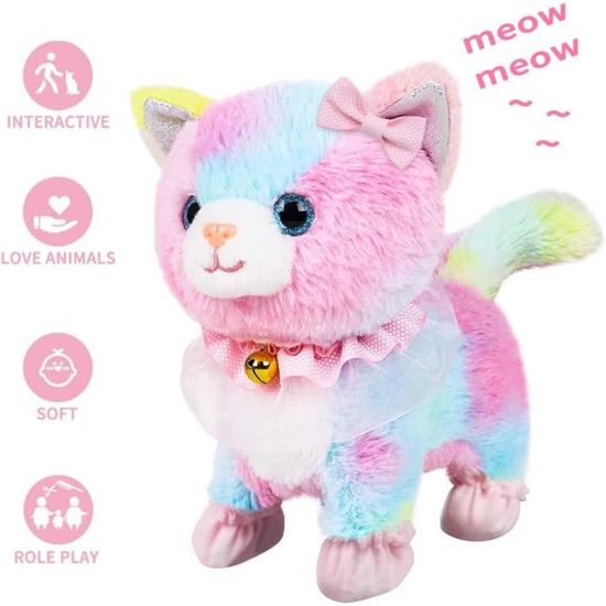 Jeu Chat Lotvic Jouet Électronique En Peluche, Animal Chat Électronique Jouet Interactif Pour Chat Jeu Chat Lotvic Jouet Électronique En Peluche, Animal Chat Électronique Jouet Interactif Pour Chat