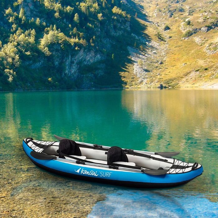 Kayak gonflable pour rames, bateau à rames, pêche, accessoire, pour loisirs créa