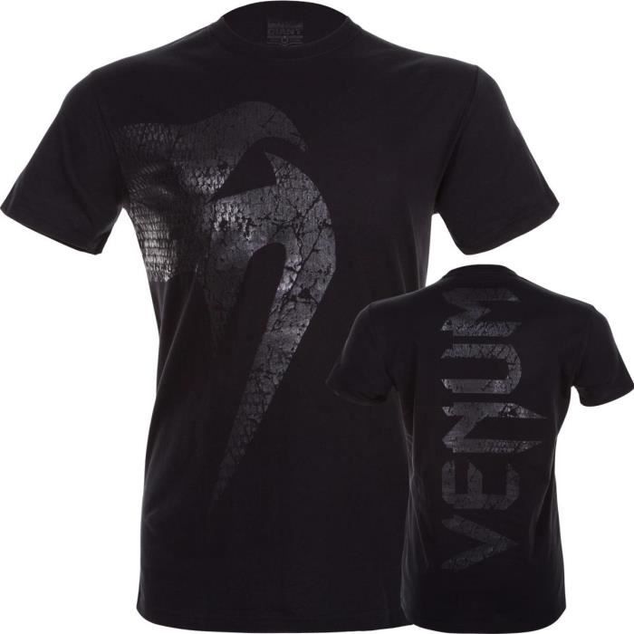 Tee-shirt Venum Giant Matte Noir - Homme - Multisport - Manches courtes