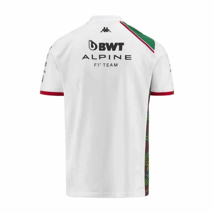 Polo ACREM Mexico BWT Alpine F1 Homme Officiel Blanc - Cdiscount Prêt-à ...