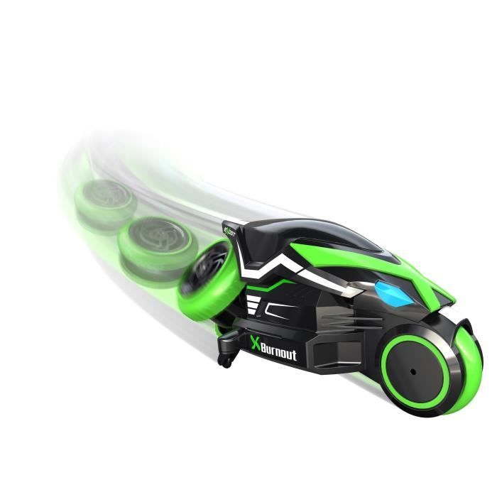 Moto Télécommandée Exost Motodrift – 2,4 GHz – Roues Arrière Spécial Drift – Jusqu'à 10 Joueurs – Dérapages 360°
