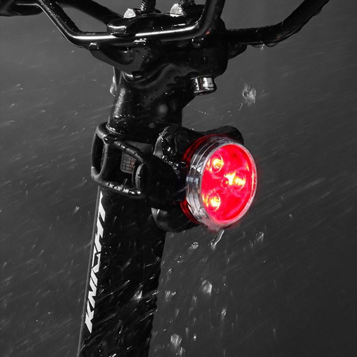 Lampe Avant Vélo Rechargeable Type-C, étanche IPX6 - Phare Aluminium Pour Guidon