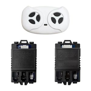 Récepteur 12V DR01 V2.6 Pour Voiture électrique Enfant - Avec Télécommande 2.4G - Démarrage Lent Intégré