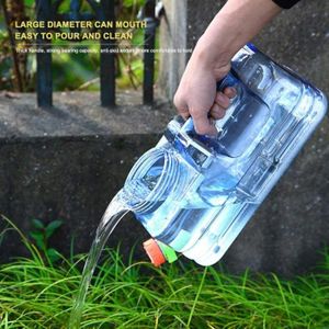 Récipient D'Eau Pliable Camping 10L Avec Robinet - Sans BPA - Neuf