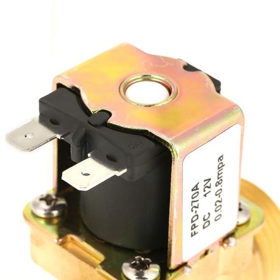 Électrovanne valve universel 2-BAC 90 ° 14,0 mm fronde 