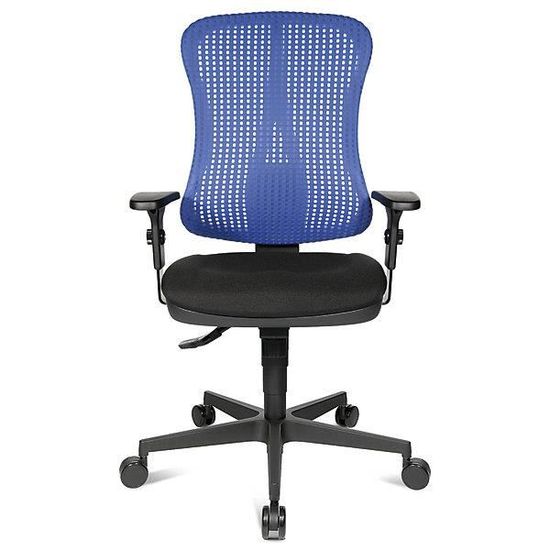 Siège de bureau ergonomique à assise galbée – Topstar: sans accoudoirs