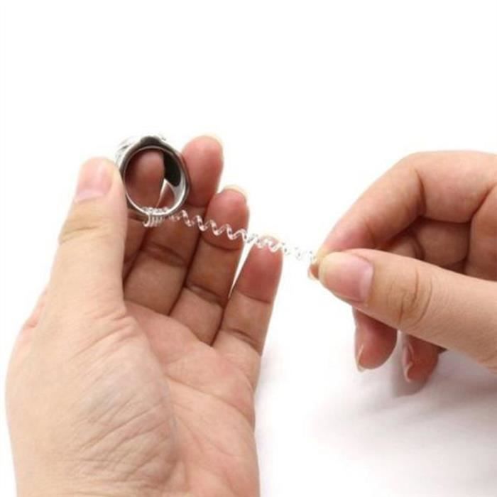 6 Pcs Ajusteur Taille de l anneau invisible TPU Anneau garde anneau clair Taille Reducteur pour les anneaux en vrac mince Achat Vente bague anneau Cdiscount