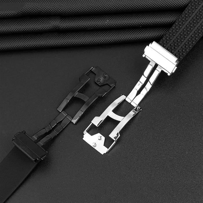 Bracelet Caoutchouc Noir D'Origine Hublot Pour Big Bang 44mm - Neuf Avec Étiquettes